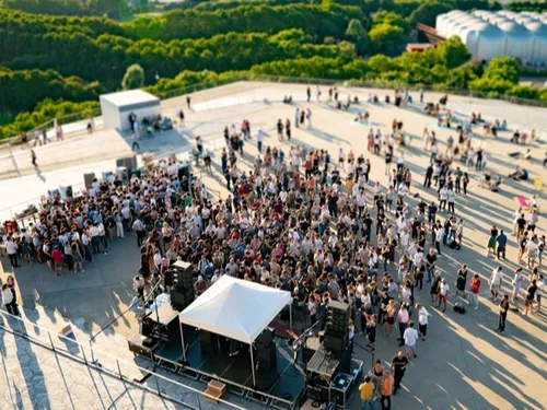 Le rooftop de la Philharmonie va accueillir deux énormes soirées