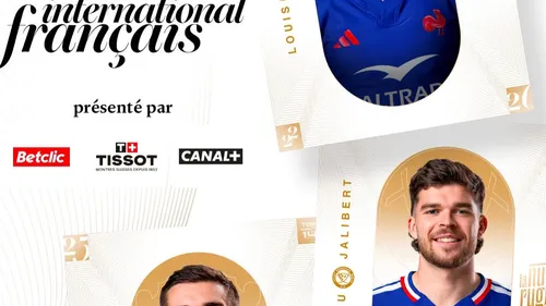La Nuit du Rugby : Mathieu Jalibert et Louis Bielle Biarey nommés