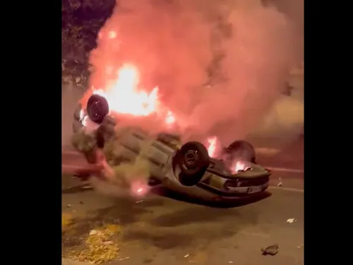 Deuxième nuit d’émeutes et de pillages en Île-de-France après la...