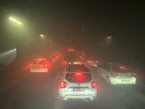 Le tunnel de Nogent (A86) coupé après un incendie