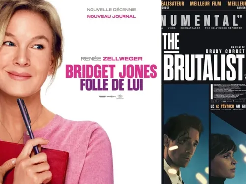 "Bridget Jones : Folle de lui", "The Brutalist”, “Captain America :...