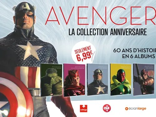 Les Avengers fêtent leurs 60 ans : Panini Comics sort six albums à...