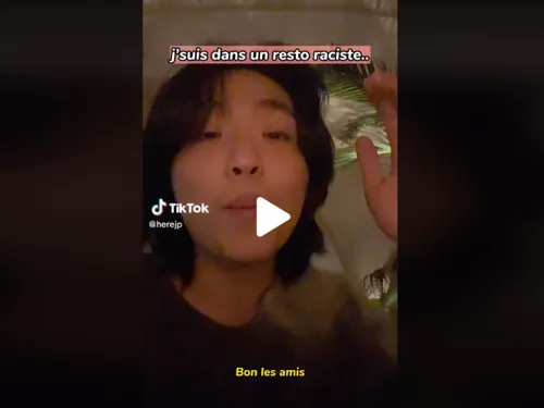 Un TikTokeur accuse un restaurant chic parisien de racisme