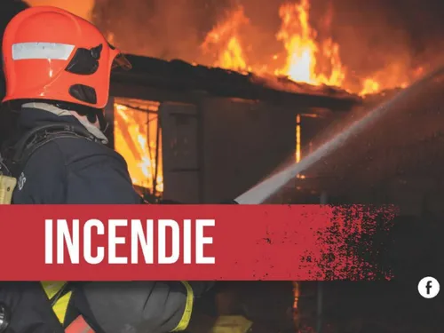 Compans : un violent incendie en cours dans un camp de Roms