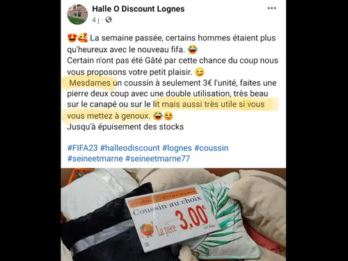 Un coussin « très utile si vous vous mettez à genoux » : une...