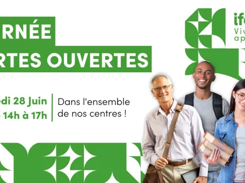Événement emploi – formation : participez aux PORTES OUVERTES de...