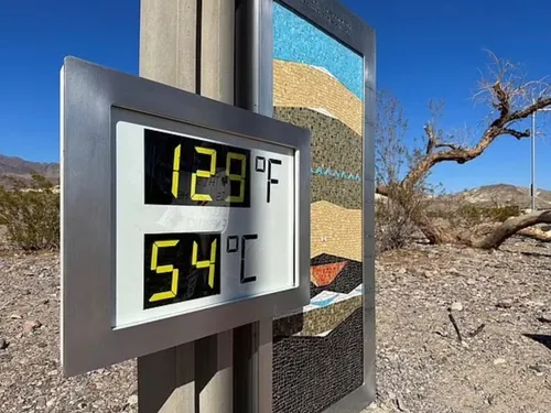 Le record mondial de chaleur frôlé ce dimanche aux Etats-Unis !