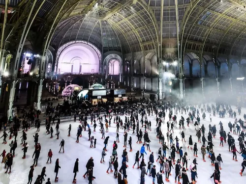 Le plus grand "dancefloor sur glace" du monde revient au Grand...