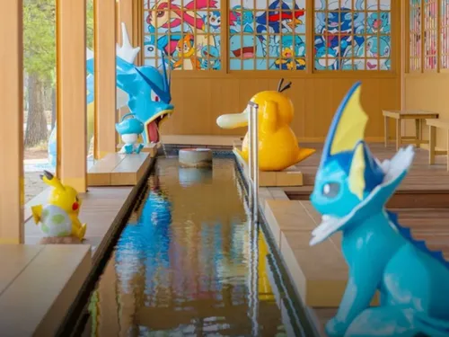 Un bain thermal Pokémon ouvre ses portes au Japon