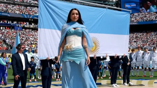 María Becerra critiquée pour l'hymne argentin