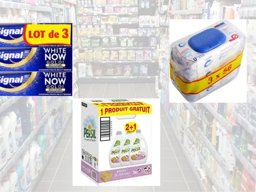 Les grosses promos sur les produits non alimentaires vont bientôt...