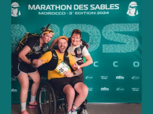Pierre Cabon, rescapé du Bataclan, bientôt au marathon d'Hambourg...