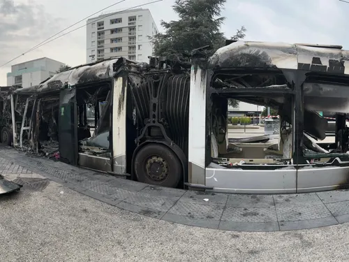 Violences urbaines : les trams et bus arrêtés au plus tard à 21h