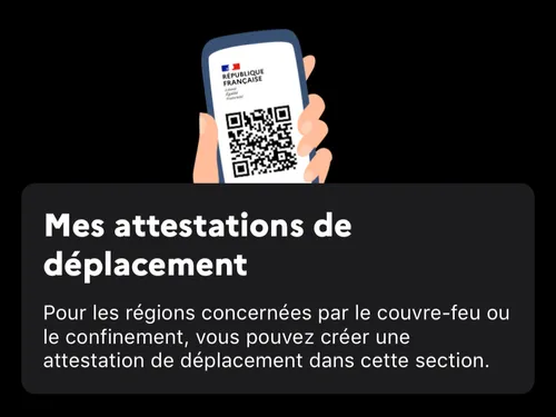 L'attestation de déplacement de retour en raison d'un futur...