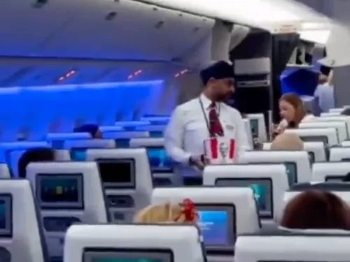Les réfrigérateurs en rade, la British Airways sert aux passagers…...