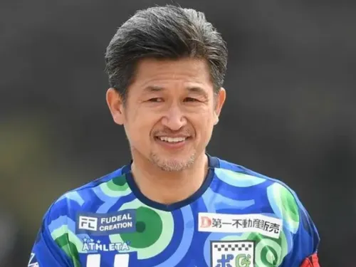 Football : le Japonais Kazuyoshi Miura signe avec un club européen...