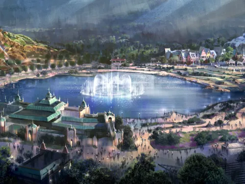Disneyland : Le Roi Lion et La Reine des Neiges version grand 8 