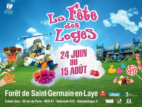 Venez vous amuser à la Fête des Loges de Saint-Germain-en-Laye avec...