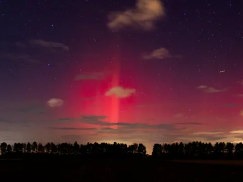 Des aurores boréales en France : regardez les plus belles photos...