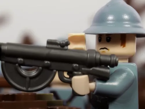 Sa vidéo de la bataille de Verdun en lego accumule 12,5M de vues