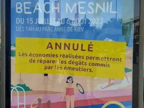 Émeutes : Le Blanc-Mesnil annule ses activités estivales en raison...