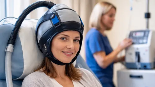 Chimiothérapie : un casque réfrigérant pour protéger les cheveux...