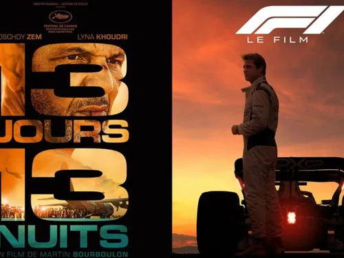 "F1, le film", "13 jours, 13 nuits", à voir au cinéma le 25 juin