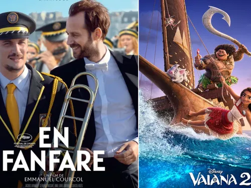 "En Fanfare", "Vaiana 2", à voir au cinéma à partir du 27 novembre
