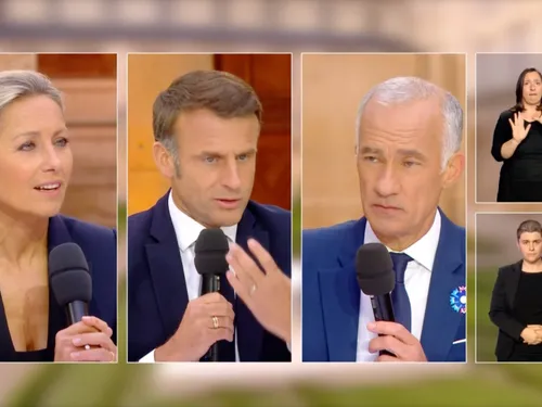 D-DAY : ce qu’il faut retenir de l’interview d’Emmanuel Macron 