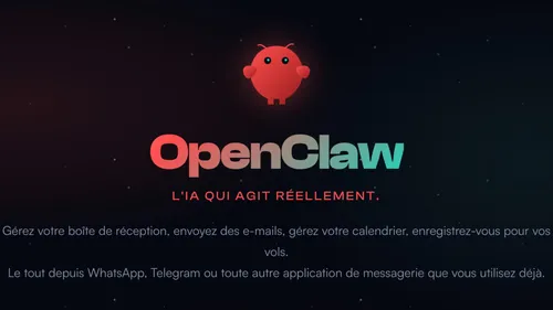 OpenClaw : l’intelligence artificielle qui agit à votre place