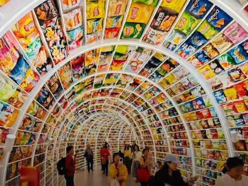 Chine : le plus grand magasin de snacks du monde !