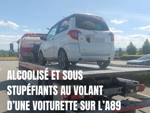 En voiture sans permis sur l'autoroute, il cumule les infractions !