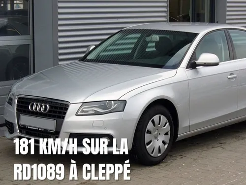 Flashé à 181 km/h sur une route départementale à Feurs, il perd son...