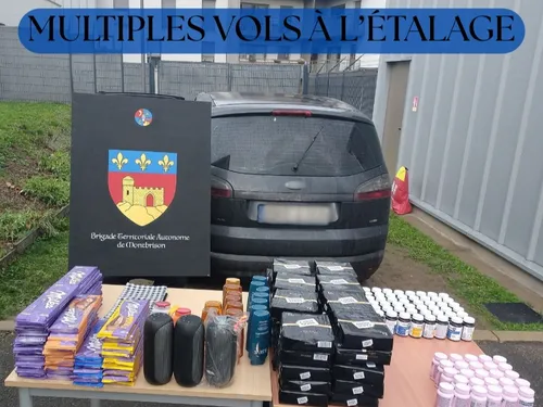 Montbrison : 4 voleurs fans de chocolat arrêtés 