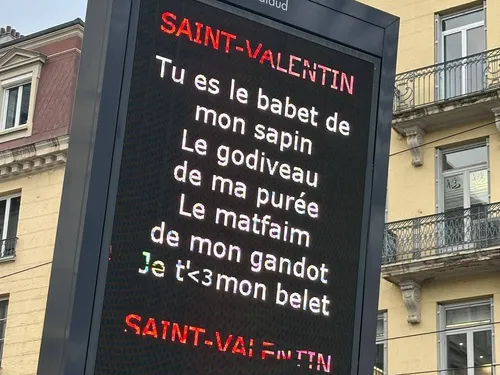 Saint-Etienne : Déclarez votre amour avec un message public pour la...