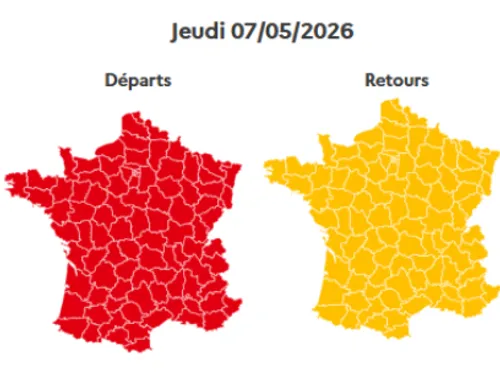 Pont du 8 mai : un jeudi très chargé sur les routes d'AURA
