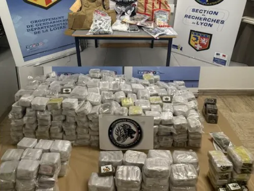 237 kg de résine de cannabis découverts à la Fouillouse : Un gros...