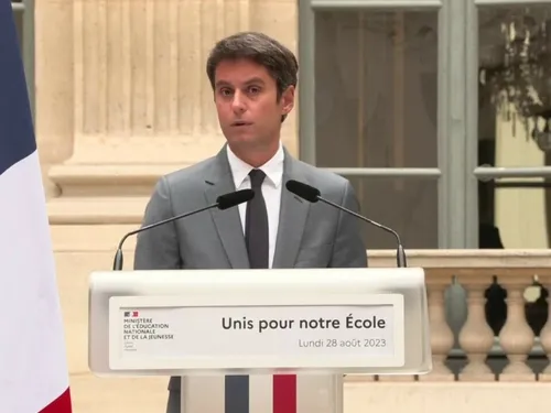 Gabriel Attal attendu dans un internat pour élèves décrocheurs