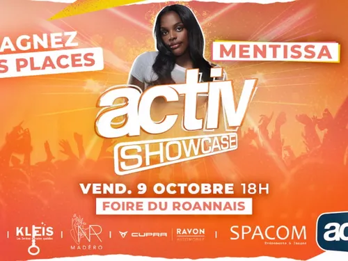 Mentissa en showcase privé ACTIV au Scarabée de Roanne ! 