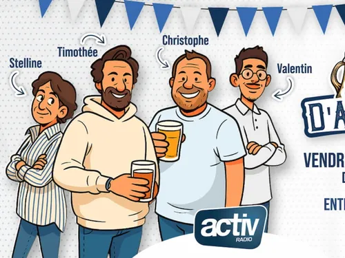 Le pot d'Arrivée d'ACTIV ! RDV le vendredi 10 octobre