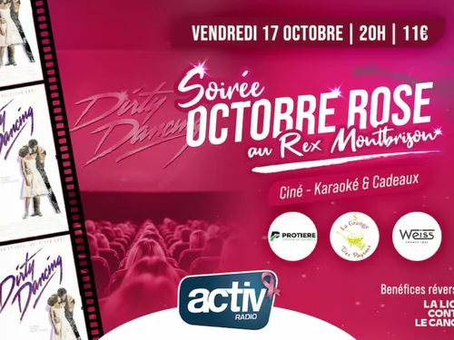 Soirée Octobre Rose au REX de Montbrison 