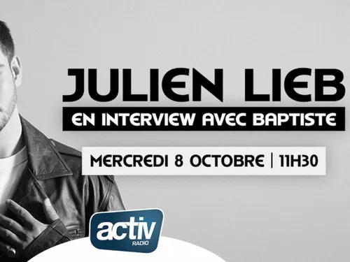 Julien Lieb en interview pour son 1er album