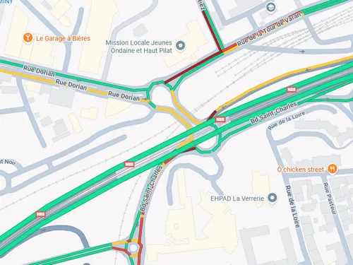 Accident à Firminy : retour à la normale au niveau de la M3
