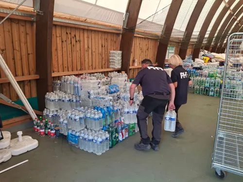Incendie : L'ONG stéphanoise PHF toujours au chevet des habitants...