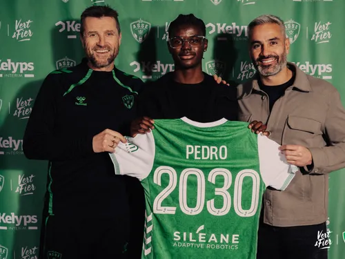 ASSE : Kévin Pedro prolonge l'aventure avec les Verts jusqu'en 2030 !
