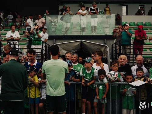 L'entraînement des Verts enfin rouvert au public avec une surprise...