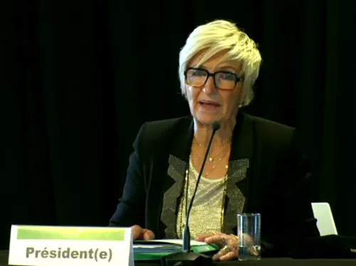 Sylvie Fayolle élue présidente de Saint-Etienne Métropole