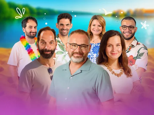 L'ÉQUIPE CHAMPAGNE FM EN DIRECT DE LA PLAGE DU CENTER PARCS DOMAINE...