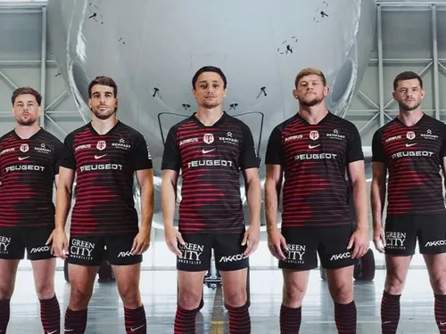 Le Stade Toulousain dévoile son nouveau maillot domicile