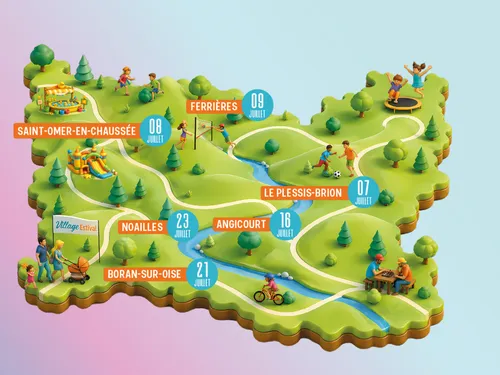 Le Village Estival de l'Oise fête sa 100ème édition !